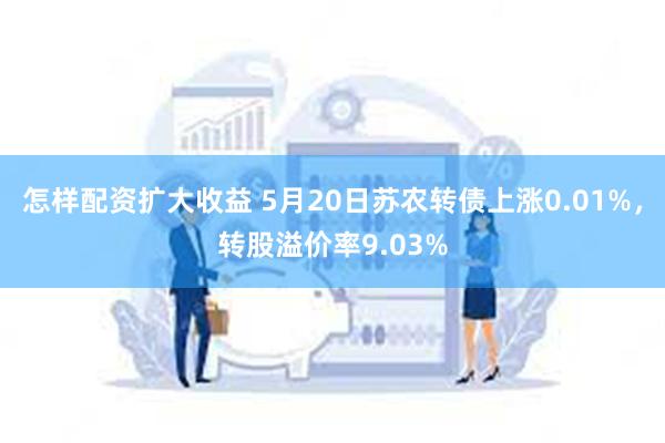 怎样配资扩大收益 5月20日苏农转债上涨0.01%，转股溢价率9.03%