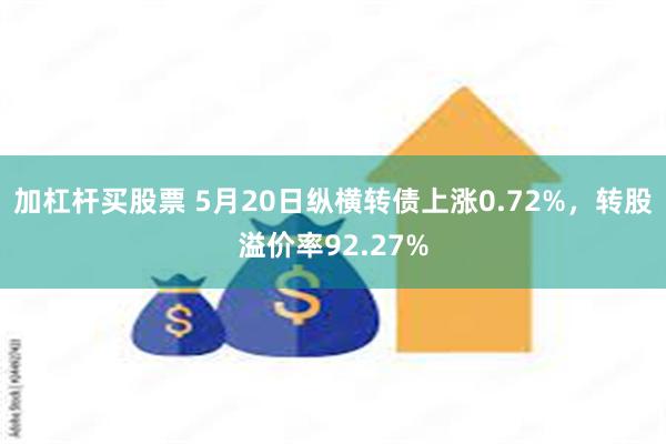 加杠杆买股票 5月20日纵横转债上涨0.72%，转股溢价率92.27%