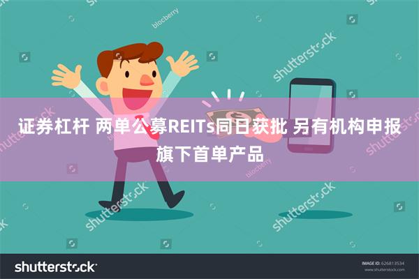 证券杠杆 两单公募REITs同日获批 另有机构申报旗下首单产品