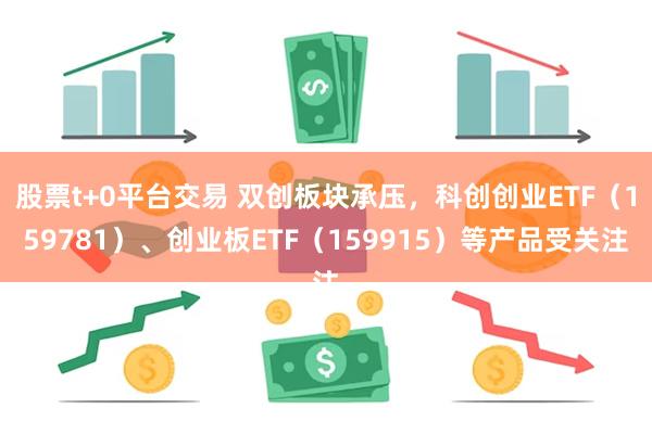 股票t+0平台交易 双创板块承压，科创创业ETF（159781）、创业板ETF（159915）等产品受关注