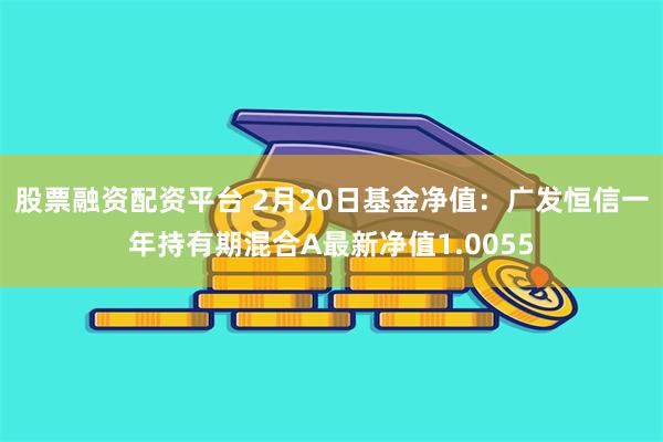 股票融资配资平台 2月20日基金净值：广发恒信一年持有期混合A最新净值1.0055